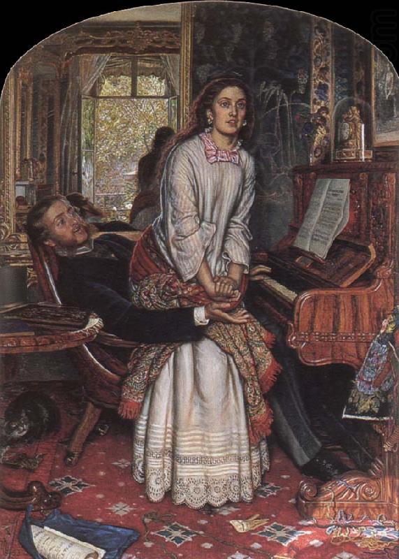 the awakening conscience, William Holman Hunt